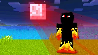 Trolei Meu Amigo com LUA VERMELHA no MINECRAFT