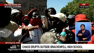 [WARNING: LANGUAGE] Chaos erupts at Brackenfell High School as EFF marches