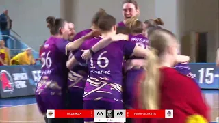 Highlights Nika-Luzales (Syktyvkar) vs Nadejda (Orenburg) 69:66🔥🔥🔥