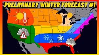First Preliminary Winter Forecast 2023-2024 | Early Predictions and Outlook
