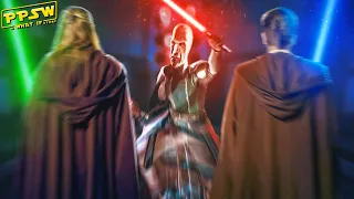 What If Darth Plagueis Fought Obi Wan Kenobi & Qui Gon Jinn on Naboo