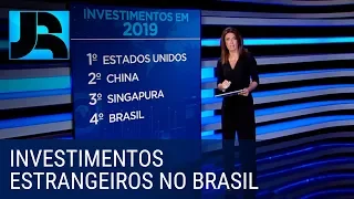 Brasil é um dos maiores destinos de investimentos estrangeiros