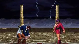 [KOF98 UM Arcade]Orochi team & Orochi