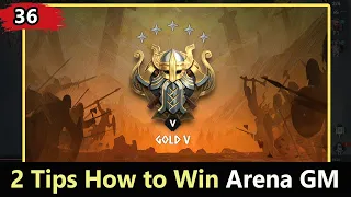 D36: 2 Tips to Win in Arena Game Mode || Viking Rise Tips || Viking Rise F2P Gameplay