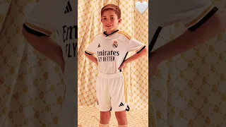 It’s here. Real Madrid home kit for 23/24 season 🤍🔥#madrid #shorts #goviral #fyp