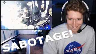 Chris REACTS to Korn - 'Sabotage' Featuring Slipknot live in London 2015
