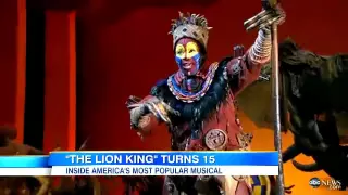 'Lion King' on Broadway  'Circle of Life' on 'GMA'