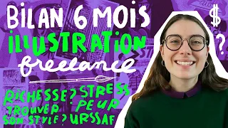 Devenir illustratrice : le bilan après 6 mois en tant que freelance