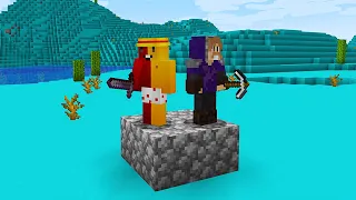 minecraft mas quem TOCAR NO AZUL MORRE!