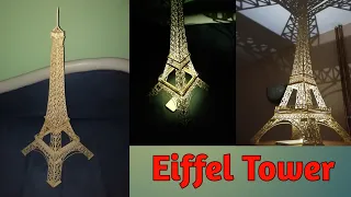 How  (not) To Make EIFFEL TOWER With  Wood Sticks 🗼