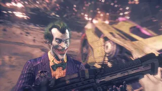 Joker on his way back to the Asylum