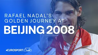 🥇 When Rafael Nadal captured gold medal at the 2008 Beijing Olympics