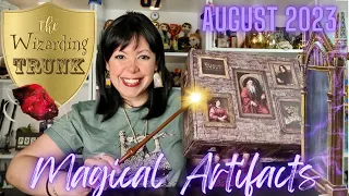 THE WIZARDING TRUNK | Magical Artifacts | August 2023 | A Harry Potter Unboxing💫