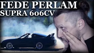 FEDE PERLAM AD AREZZO DA SPETTACOLO CON LA TOYOTA SUPRA DA 606CV || DRIFT || DONUTS