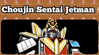 Choujin Sentai Jetman / Bird Fighter / Power Rangers - прохождение (No death). Dendy / NES / Famicom