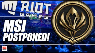 MSI postponed! Rift Rivals canceled and a shift in the Summer Split schedule | League of Legends