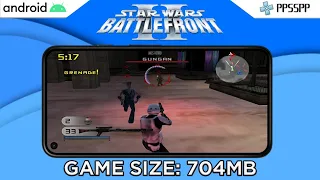 STAR WARS BATTLEFRONT 2 [60 FPS] | PPSSPP ANDROID | PSP GAMEPLAY