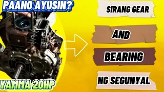 PART 1 | PAANO BAKLASIN/DISASSEMBLE ANG YAMMA 20HP DIESEL MOTOR ENGINE