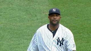 CLE@NYY: Sabathia strikes out five over 5 2/3 innings