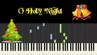 ♪ Easy Piano Tutorial: O Holy Night (Cantique de Noel) - Adolphe Adam