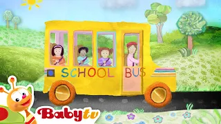 The Wheels on the Bus 🚌 | Nursery Rhymes & Kids Songs 🎵  @BabyTV