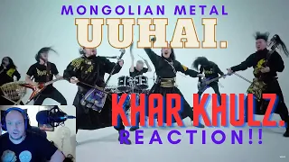 FIRST TIME REACTING TO  Uuhai - Khar Khulz  THIS IS AWESOME!!