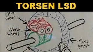 Torsen Limited Slip Differential - Explained