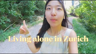 Ep 21: LIVING ALONE in Zurich // solo-dates, pastries, cleaning my apartment