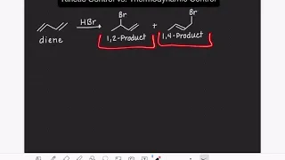 33: Kinetic control vs. thermodynamic control