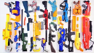 Collecting 7 Sniper Gun AK47 Gun ROLLER GUN NERF MEGA MACHINE GUN M16 SNIPER GUN GRENADE SHOTGUN