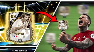 99 Rated Zidane Is Here! The Goat Himself 🐐- FC Mobile