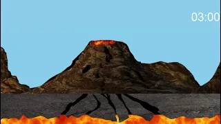 3 Minute Timer Volcano - Class Timer