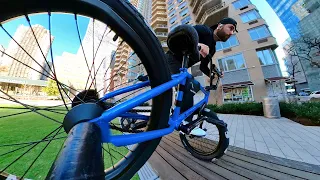 POV BMX Riding in Midtown NYC