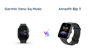 Garmin Venu Sq vs. Amazfit Bip 3 | Smartwatch Comparison
