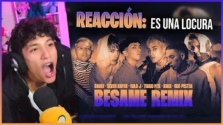 REACCIÓN a BESAME REMIX - BHAVI, SEVEN KAYNE, MILO J, TIAGO PZK, KHEA, NEO PISTEA