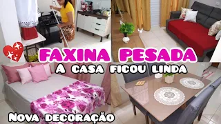 LIMPEZA PESADA NA CASA TODA l DECORAÇÃO NOVA l FAXINA COMPLETA E PESADA l ORGANIZAÇÃO l FICOU LINDO