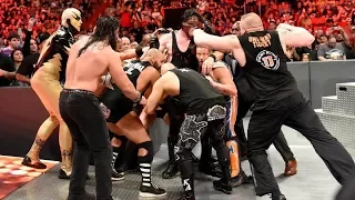 Kane Attack Brock Lesnar Full Segment -Wrestling Spotlight-Raw, Jan. 1, 2018