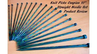 Knit Picks Caspian Straight Needle Set Review