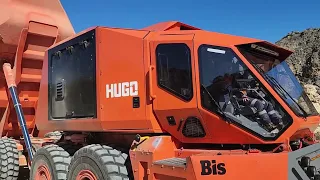 Meet HUGO, our hybrid electric underground hard rock haulage truck prototype.