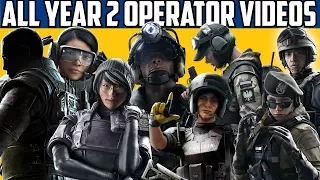 All Year 2 DLC Operator Videos: Rainbow Six Siege & Year 1