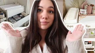 ROOM TOUR CHAMBRE AVEC MON BÉBÉ 👶🤰( chambre minimaliste )