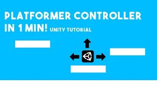 PLATFORMER MOVEMENT in UNDER 1 MINUTE! Unity 2D Tutorial