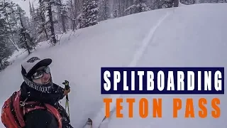 Splitboarding Teton Pass