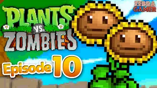 Plants vs. Zombies Nintendo DS Gameplay Walkthrough Part 10 - Twin Sunflower! More Mini Games!