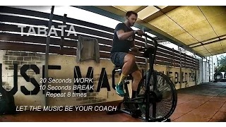 Tabata with Assault Bike Workout (Deep Orchestra) GoPro