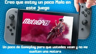 MotoGP 19  Nintendo Switch GamePlay  Soy un novato guiando