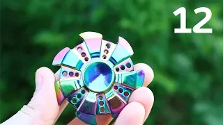 12 КРУТЫХ СПИННЕРОВ из КИТАЯ / Finger Spinner GEARBEST + КОНКУРС