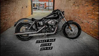 Harley Davidson Dyna Street Bob 6079 Km Vorverlegung Lenker led