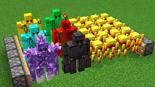 x500 Blazes and All minecraft Golems combined?