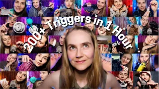 ASMR 200+ Triggers in 1 Hour | All My Previews